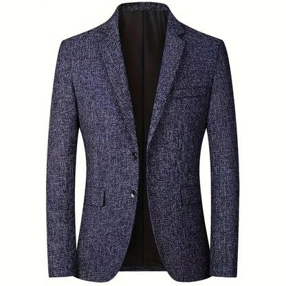Blazer met klepzakken en reverskraag