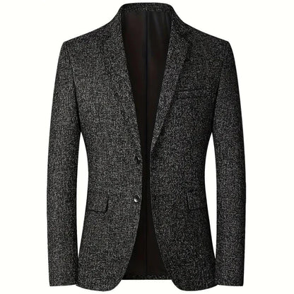 Blazer met klepzakken en reverskraag