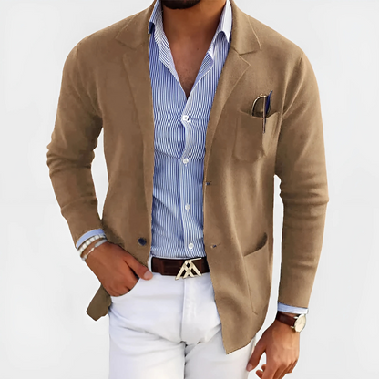 Blazer met reverskraag en klepzakken