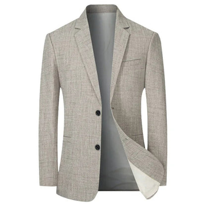 Blazer met reverskraag en knoopsluiting