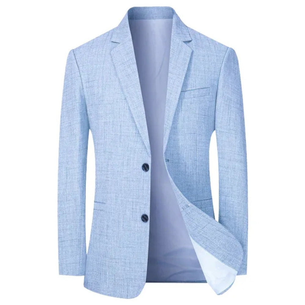 Blazer met reverskraag en knoopsluiting